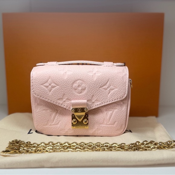 Louis Vuitton Empreinte Micro Metis- Rose Pink - Picture 1 of 9